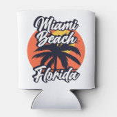 マイアミビーチ，フロリダ 缶クーラー (裏面)