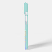 マイアミビーチ,マイアミ旅行名門私立校風のアートルームパステル Case-Mate iPhoneケース (裏面 / 左)