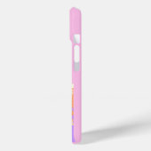 マイアミビーチ,マイアミ旅行名門私立校風のアート,ルーム,ピンク Case-Mate iPhoneケース (裏面 / 左)