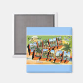 マイアミビーチ マグネット (正面/裏面)