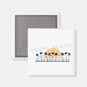 マイアミビーチ マグネット (正面/裏面)