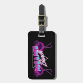 マイアミビーチ ラゲッジタグ (正面縦)