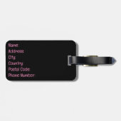 マイアミビーチ ラゲッジタグ (裏面横)