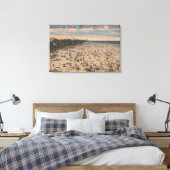 マイアミビーチ, FloridaGreetings FromMiami, FL キャンバスプリント (インサイチュ (寝室))