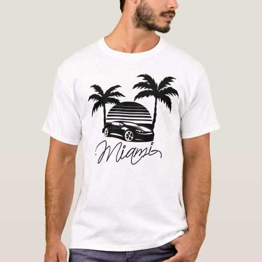 マイアミビーチ Tシャツ (正面)