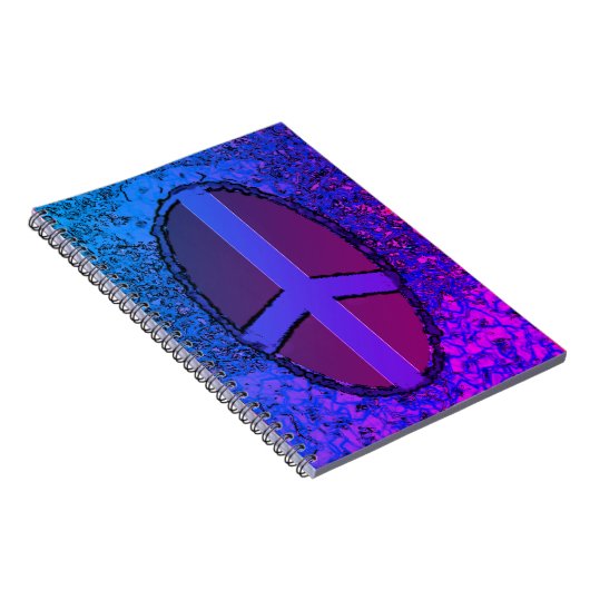 マイアミピースサインスパイラルノート ノートブック (右側)