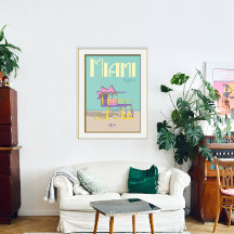 マイアミフロリクラシックダライフガードタワーアールデコ