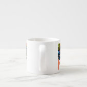 マイアミフロリダのエスプレッソのマグ エスプレッソカップ (裏面)