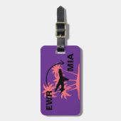 マイアミフロリダへの旅行 ラゲッジタグ (正面縦)