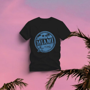 マイアミフロリダへようこそ – ヴィンテージレトロ旅行 Tシャツ