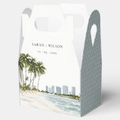 マイアミフロリダウォーターカラーパーム結婚ランドスケーズ フェイバーボックス (オープン)