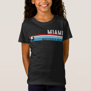 マイアミフロリダエスト1896ヴィンテージクラシックレトロスタイル Tシャツ
