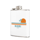 マイアミフロリダサンパームツリーズ フラスク (左)