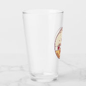 マイアミフロリダシティスカイラインエンブレム タンブラーグラス (右)