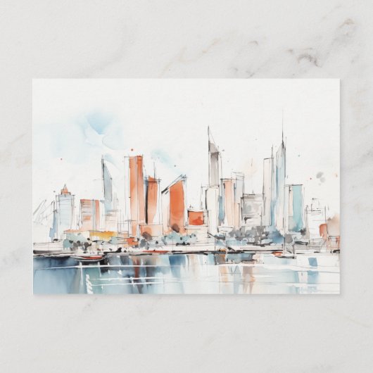 マイアミフロリダスカイラインウォーター結婚カラー詳細 エンクロージャーカード (裏面)