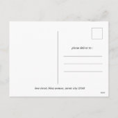 マイアミフロリダスカイライン シーズンポストカード (裏面)