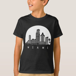 マイアミフロリダスカイライン Tシャツ