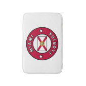 マイアミフロリダ州 バスマット (正面縦)