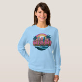 マイアミフロリダ統一された州 Tシャツ (正面フル)