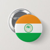 マイアミフロリダ都市、米国は印を付けます 缶バッジ (正面&裏面)