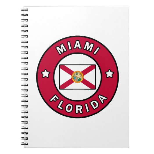 マイアミフロリダ ノートブック (正面)