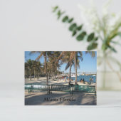 マイアミフロリダ ポストカード (スタンド正面)