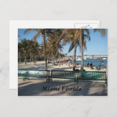 マイアミフロリダ ポストカード (正面/裏面)