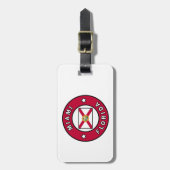 マイアミフロリダ ラゲッジタグ (正面縦)