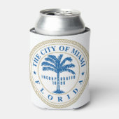 マイアミフロリダ 缶クーラー (缶正面)