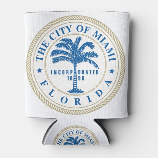 マイアミフロリダ 缶クーラー (正面)