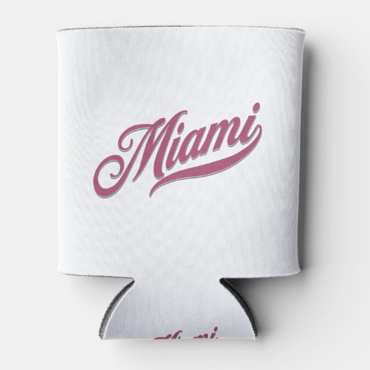 マイアミフロリダ 缶クーラー (正面)