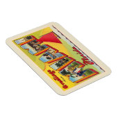 マイアミフロリダFLヴィンテージラージレター マグネット (右側)