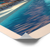 マイアミプールヴィンテージ ポスター (角)