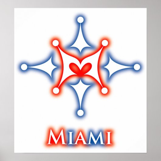 マイアミポスター ポスター (正面)