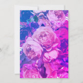 マイアミモダンバラ結婚式招待状 招待状 (裏面)