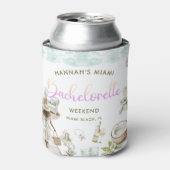 マイアミモダンビーチバチェロレッテ週末 缶クーラー (缶正面)