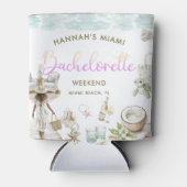 マイアミモダンビーチバチェロレッテ週末 缶クーラー (正面)
