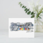 マイアミライン, ロックニー・クレビス, ポストカード (スタンド正面)