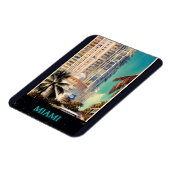 マイアミヴィンテージのポスター マグネット (左側)