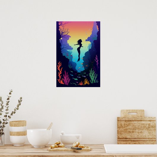 マイアミ人魚 ポスター (キッチン)