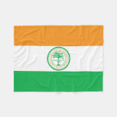 マイアミ国旗、フロリダフリースブランケット フリースブランケット (正面(横))