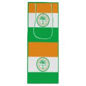 マイアミ国旗、フロリダワイン抱き枕 ワインギフトバッグ (正面)