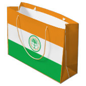 マイアミ国旗、フロリダ大抱き枕 ラージペーパーバッグ (裏面アングル)