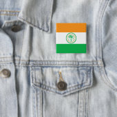 マイアミ国旗、フロリダ州ピンバックボタン 缶バッジ (インサイチュ)