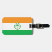 マイアミ国旗、フロリダ州ラゲッジタグ ラゲッジタグ (正面横)