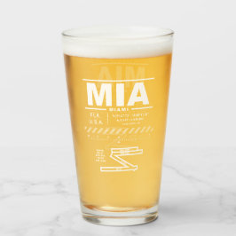 マイアミ国際空港 MIA タンブラーグラス