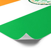 マイアミ市国旗 ポスター (角)