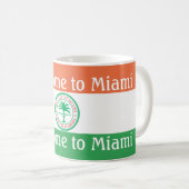 マイアミ市旗 コーヒーマグカップ (正面右)