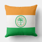 マイアミ市旗（フロリダ州） クッション (裏面)