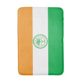 マイアミ市旗（フロリダ州） バスマット (正面縦)